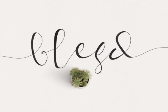 Blesd Font: A Handwritten Script for Authentic Branding