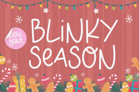 Blinky Season Font for Business Style