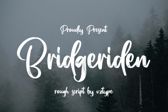 Bridgeriden: A Stylish Script Font