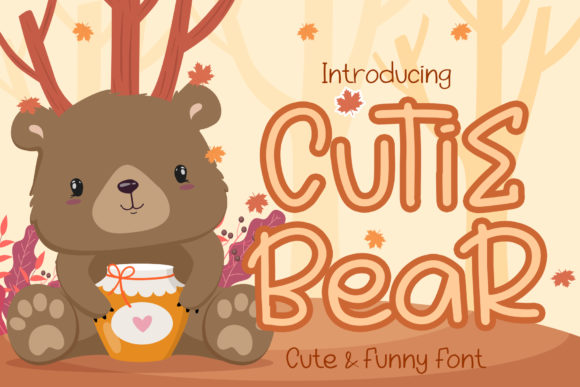 Cutie Bear: A Sweet Handwritten Font