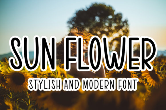 Discover Sun Flowers Font