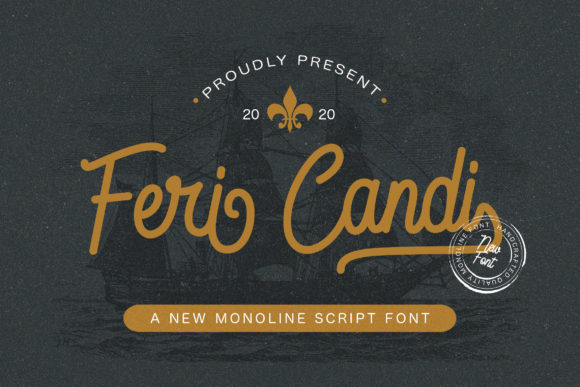 Feri Candi: A Stylish Font for Small Business