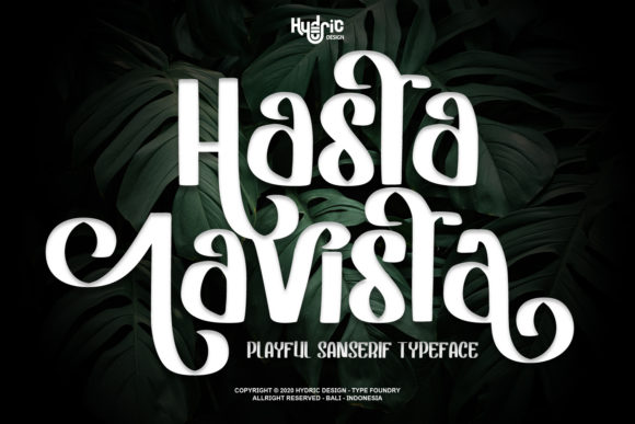 Hasta Lavista Font: Elegant Script for Web Design