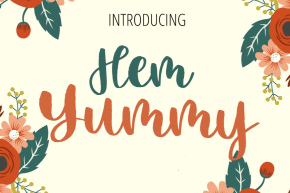 Hem Yummy: A Handwritten Font for Creative Expression
