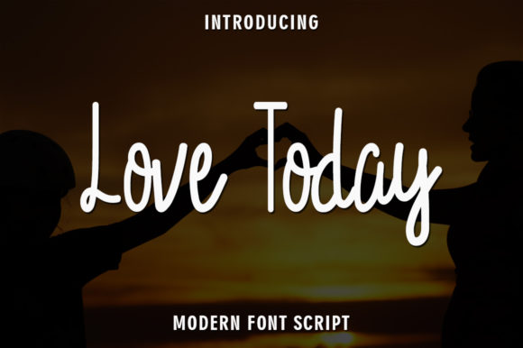 Love Today: A Sweet Handwritten Font