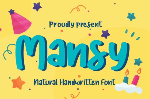 Mansy: A Joyful Handwritten Font
