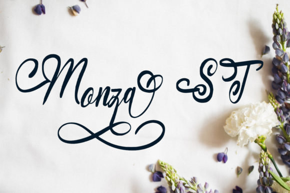 Monza ST: A Flowing Script for Creative Brands