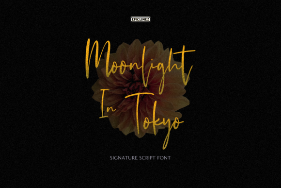 Moonlight in Tokyo Font for Business
