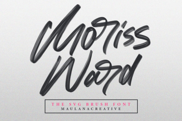 Moriss Ward Font Review