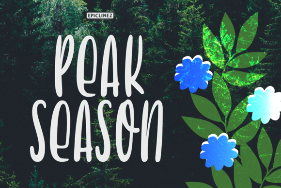 Peak Season: A Smooth Handwritten Font