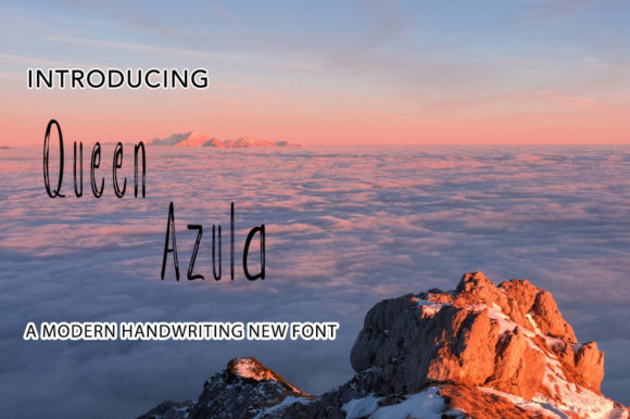 Queen Azula: A Delicate Script Font