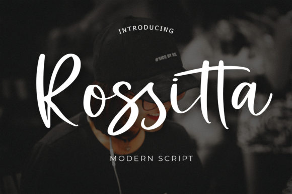 Rossitta: A Script Font for Modern Campaigns