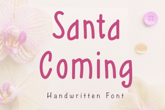 Santa Coming Font for Bold Campaigns