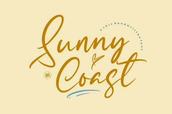 Sunny Coast Font for Creative Projects