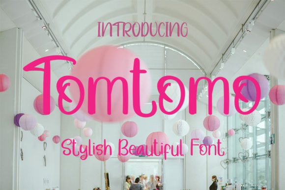 Tomtomo: A Trendy Handwritten Font